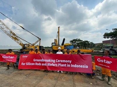 Groundbreaking Ceremony Moment (PRNewsfoto/Gstar Solar)