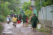 Guardia Fronteriza de Vietnam apoya a la población afectada por inundaciones 