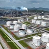 Área de almacenamiento de combustible de la refinería y planta petroquímica de Nghi Son (Fuente: VNA)