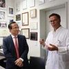 El Hospital 108 de Vietnam y el MHH de Alemania firman un acuerdo estratégico (Fuente: VNA)