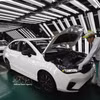 Producción de automóviles en la fábrica de Honda Vietnam, barrio de Vinh Phuc, provincia de Phu Tho. Foto: VNA