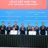 La Cancillería de Vietnam, en coordinación con la Embajada surcoreana, organiza la conferencia "Encuentro de Corea del Sur" (Fuente: VNA)