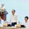El viceministro Phung Duc Tien habla en la cita (Fuente: VNA)