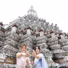 Turistas extranjeras en Bangkok, Tailandia (Fuente: Xinhua/VNA)