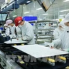 Las instalaciones de producción de la empresa Regza Electronics Vietnam en la provincia de Dong Nai. Foto: VNA