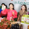 Promoción en línea del lichi y otros productos agrícolas OCOP clave y distintivos de la provincia de Bac Ninh. Foto: VNA