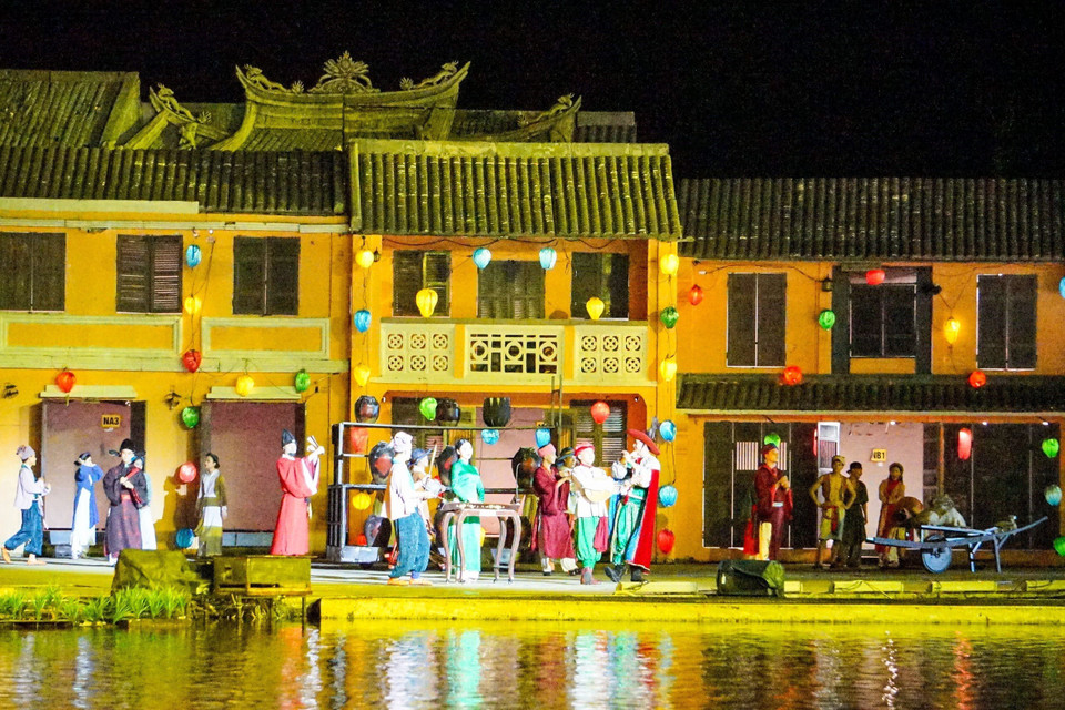 Rememora el mercado portuario en el pasado que combinó las culturas de Vietnam, Japón, China y la India. (Fuente: VNA)