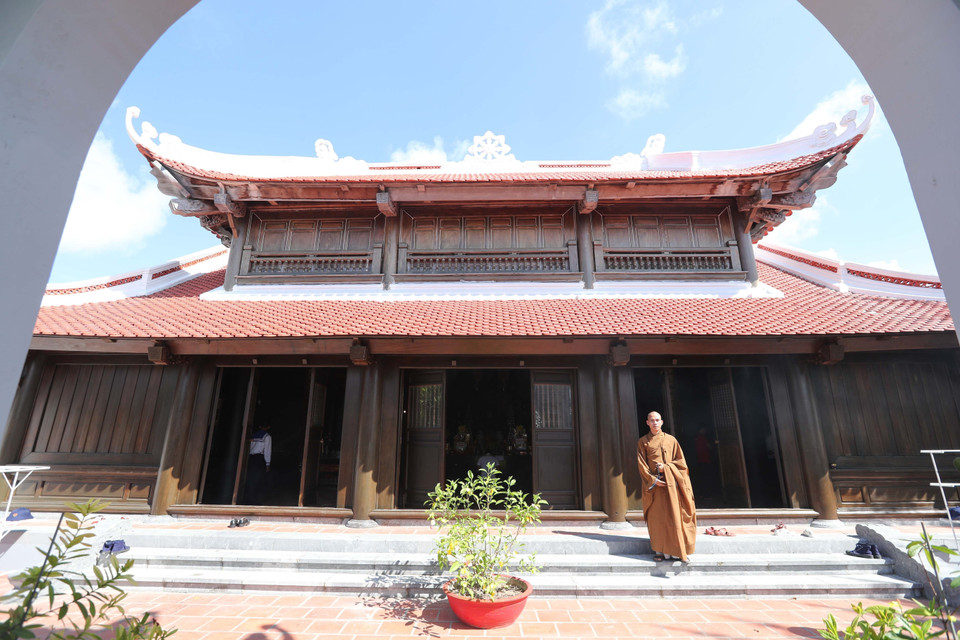 Pagoda Sinh Ton Dong, en la isla homónima. (Foto: VNA)