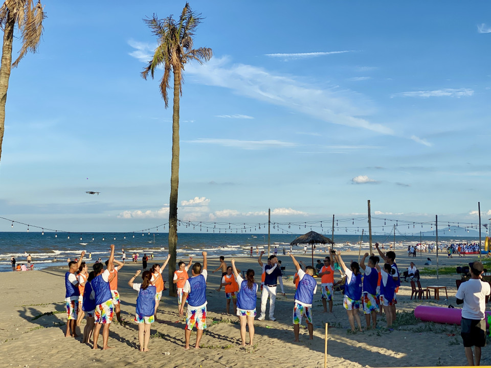 El complejo de Xuan Thanh es un sitio ideal para organizar actividades en grupo. (Fuente: VNA)
