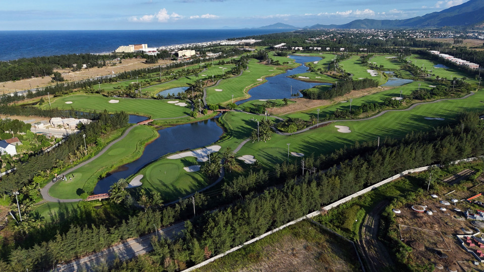 El campo de golf Muong Thanh Xuan Thanh. (Fuente: VNA)
