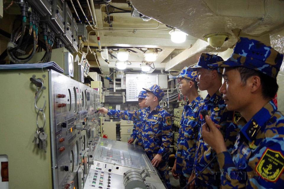 Los soldados de la Región 2 de la Armada están listos para luchar en todas las situaciones. (Foto: VNA)