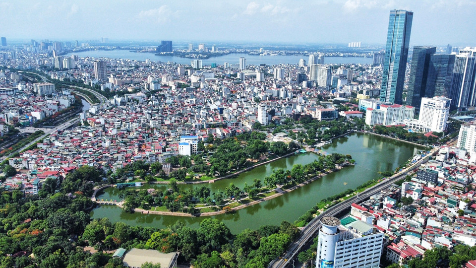 Parque Thu Le, en el distrito de Ba Dinh. (Foto: VNA)