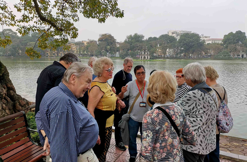 Con su estatus de "Ciudad por la Paz", Hanoi atrae anualmente a millones de turistas nacionales e internacionales. (Foto: VNA)