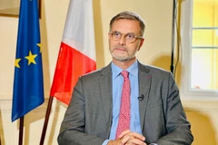 El embajador francés en Vietnam, Olivier Brochet. (Foto: VNA)