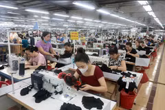 La empresa textil TNG Thai Nguyen genera empleo para más de 20.000 trabajadores. Foto: VNA