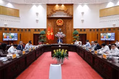 Panorama de la reunión (Foto: baochinhphu.vn)
