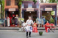 Una actuación artística. (Foto: VNA)