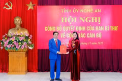 Vo Trong Hai elegido presidente del Comité Popular de la provincia de Nghe An. (Foto: VNA)