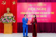 Vo Trong Hai elegido presidente del Comité Popular de la provincia de Nghe An. (Foto: VNA)
