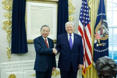 Líder partidista de Vietnam se reúne con el presidente estadounidense Donald Trump 