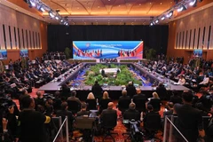 Panorama de la Reunión de Ministros de Relaciones Exteriores de la Cumbre de Asia Oriental en Kuala Lumpur, Malasia, el 11 de julio de 2025. (Foto: Xinhua/VNA)