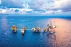 Una plataforma autoelevable marina operada por Petrovietnam. (Foto: pvn.vn)