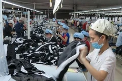 Una fábrica de textiles y prendas de vestir para la exportación. (Foto ilustrativa: VNA)