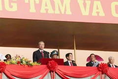 Líder partidista vietnamita insta a unir fuerzas y voluntades para transformar la aspiración en realidad