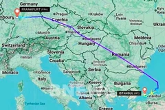 Vietnam Airlines desvía vuelo Frankfurt – Ciudad Ho Chi Minh a Estambul por emergencia médica. (Foto: Bnews/VNA)