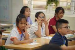 El sector educacional proyecta alcanzar los estándares avanzados de la región asiática dentro de cinco años y los del mundo para dentro de dos décadas. (Foto: Vietnam+)