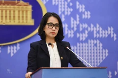 La portavoz del Ministerio de Relaciones Exteriores de Vietnam, Pham Thu Hang. (Foto: VNA)