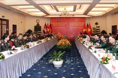 Panorama del octavo Diálogo sobre Política de Defensa Vietnam-Camboya. (Foto: VNA)