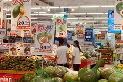 Sólo en marzo, el IPC registró un ligero descenso del 0,03% respecto a febrero. (Foto: Vietnam+)