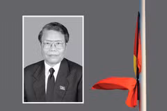 Ceremonia fúnebre del expresidente vietnamita Tran Duc Luong