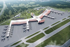 Perspectiva del aeropuerto de Phu Quoc, que se construirá próximamente. Foto: CPG Consultants