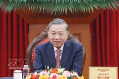 El secretario general del Partido Comunista de Vietnam y presidente de la República, To Lam. (Foto: VNA)