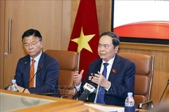 El presidente de la Asamblea Nacional (AN) de Vietnam, Tran Thanh Man, en el evento. (Foto: VNA)