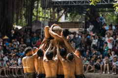 Festival del juego tradicional por pelota en agua de aldea Van - Patrimonio único de Kinh Bac