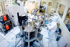 Un laboratorio de investigación en nanotecnología de la Universidad Nacional de Vietnam en Ciudad Ho Chi Minh. (Foto: VNA)