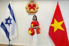 Truong Thi Hong, presidenta de la Asociación de Vietnamitas en Israel. (Foto: VNA)