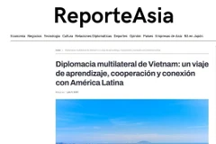 El medio argentino Reporte Asia resalta las crecientes contribuciones de Vietnam a la comunidad internacional.