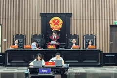 El jurado anuncia el veredicto. Foto: VNA