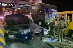 Escena del accidente (Fuente: nationthailand.com)