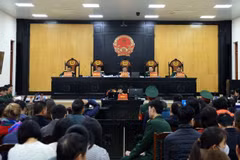 En el juicio de primera instancia relacionado con el caso del Grupo Phuc Son. (Foto: VNA)
