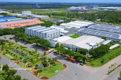 Vista de un parque industrial inteligente y sostenible. (Foto ilustrativa: VNA)