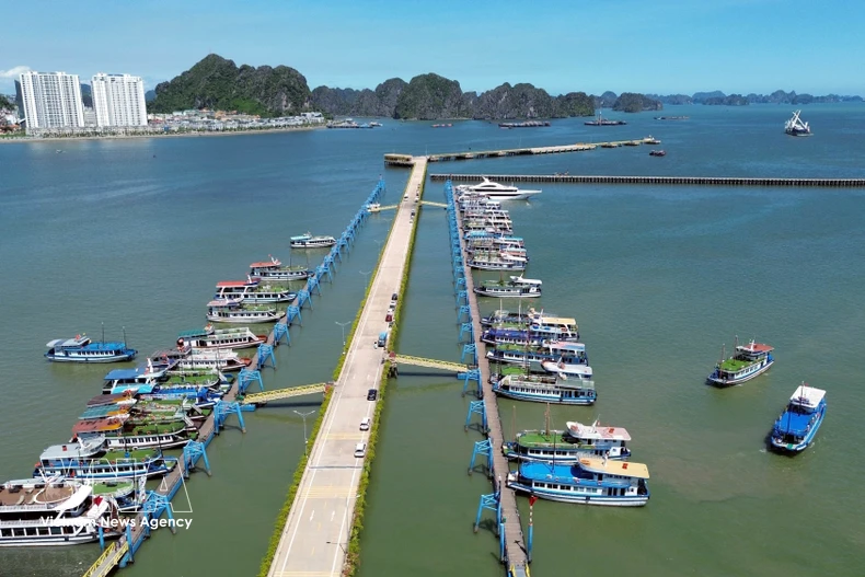 Puerto Internacional de Ha Long, en la provincia de Quang Ninh (Foto: VNA)