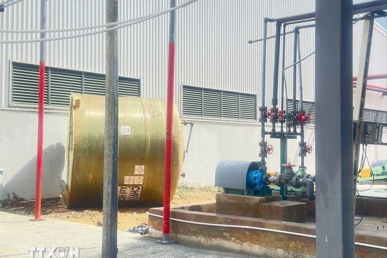 Escena del accidente (Foto: VNA)