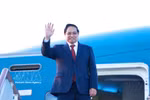 El primer ministro de Vietnam, Pham Minh Chinh, concluye con éxito su visita oficial a Rusia (Foto: VNA)