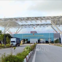 Paso fronterizo internacional Bac Luan II-Mong Cai, provincia de Quang Ninh (Foto: VNA)