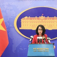 La portavoz del Ministerio de Relaciones Exteriores de Vietnam, Pham Thu Hang (Foto: VNA)
